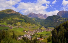 Arrivée à Cortina d'Ampezzo