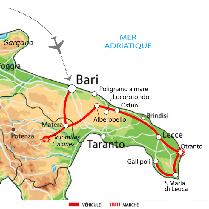 La Botte italienne : le Sud des Pouilles & Matera