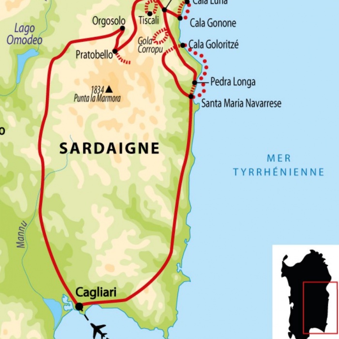 La sauvage Sardaigne